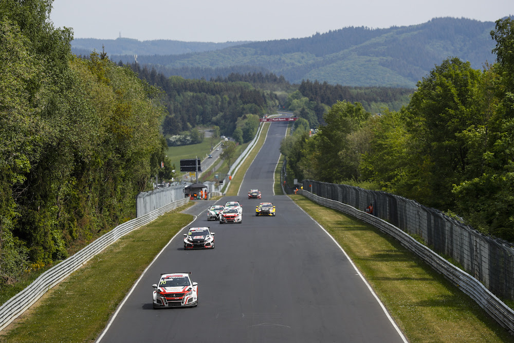 70 HOMOLA Mato (SVK), DG Sport Competition, PEUGEOT 308TCR, action during the 2018 FIA WTCR World Touring Car cup of Nurburgring, Nordschleife, Germany from May 10 to 12 - Photo Florent Gooden / DPPI
