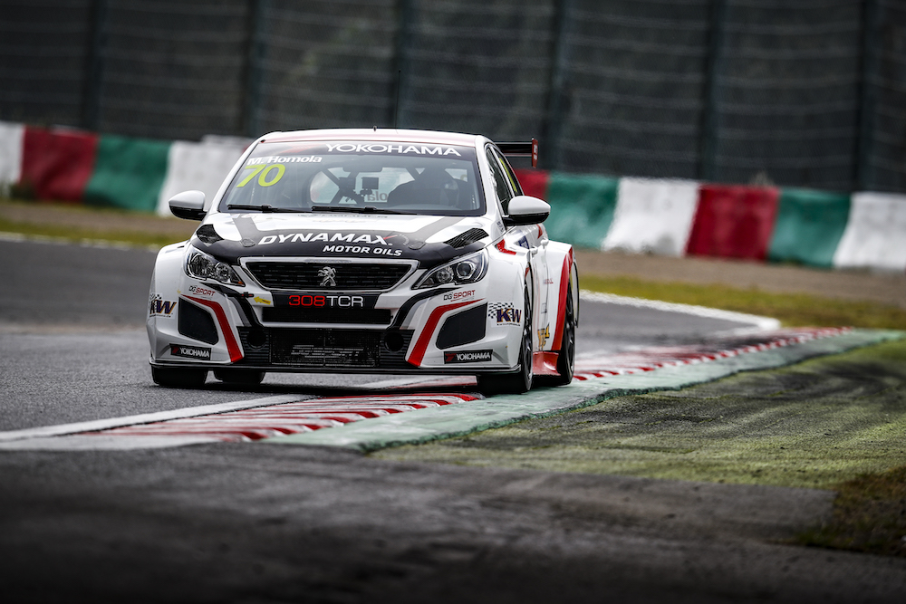 70 HOMOLA Mato, (svk), Peugeot 308 TCR team DG Sport Competition, action during the 2018 FIA WTCR World Touring Car cup of Japan, at Suzuka from october 26 to 28 - Photo Clement Marin / DPPI