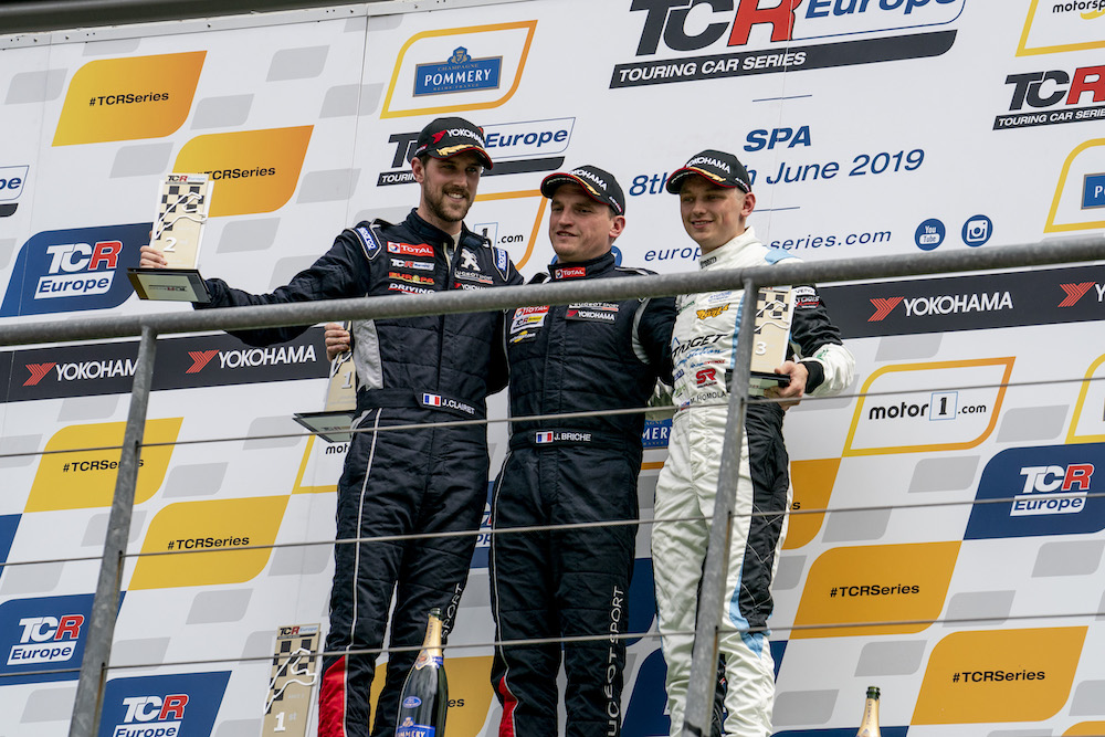 Mato Homola P2 in Race 2 at Spa-Francorchamps!
